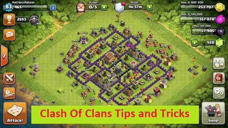 Clash Of Clans Tips and Tricks